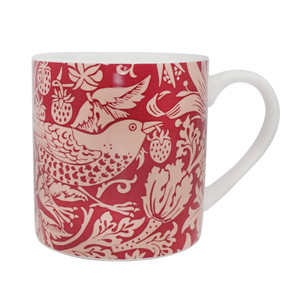 Mug Classic (310ml) - William Morris (Raspberry)