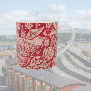Mug Classic (310ml) - William Morris (Raspberry)