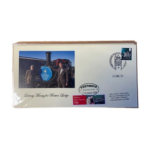 First Day Cover: Lottery Money for Boston Lodge