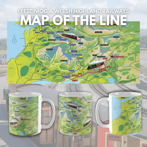 Mug - F&WHR Map of the Line