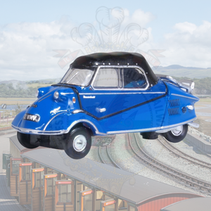 Oxford (76MBC006) Messerschmitt Bubble Car - Royal Blue