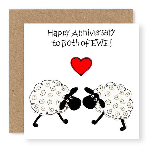 EWE Anniversary 2 Sheep Both of Ewe (EW62)