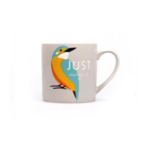 Mug 325ml / Boxed - RSPB - Kingfisher Birds (MUGBRSPB05)