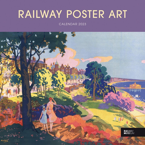 2023 - Railway Poster Art NRM Wall Calendar (230344)