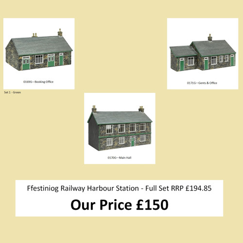 Harbour Station Set - Green Harbour Station Set - Green