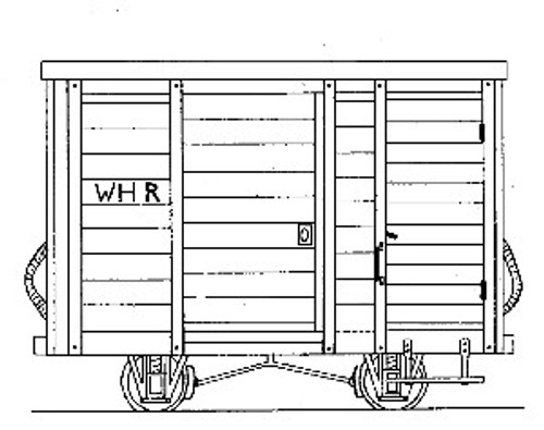 DM50 WHR 4 Wheel Goods Brake Van Kit