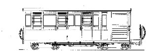 DM69 Brake | 3rd Observation Bogie Coach