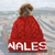 Wales Bobble Hat - Red - Aran Diamond Cable (HAT-644)