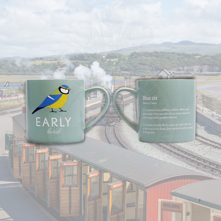 Mug 325ml / Boxed - RSPB - Blue tit Birds (MUGBRSPB06)