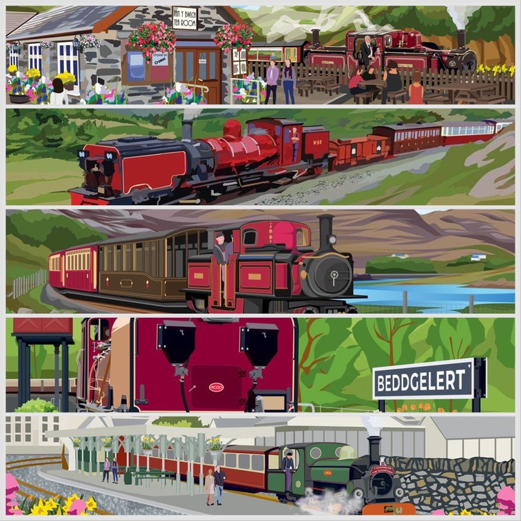 Modern Retro - Acrylic Fridge Magnet