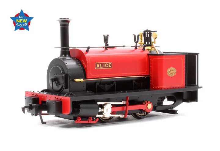 71-025SF - Quarry Hunslet 0-4-0ST 'Alice' Dinorwic Quarry Red