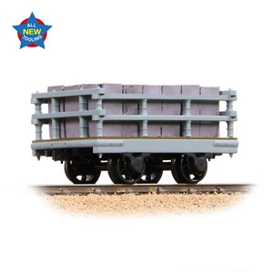 73-027 - Dinorwic Slate Wagon with sides Grey [WL]