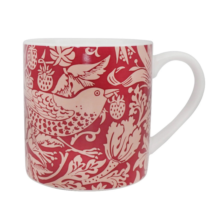 Mug Classic (310ml) - William Morris (Raspberry)