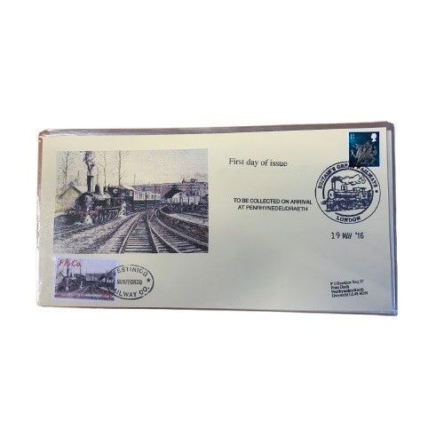 First Day Cover: Minffordd Mainline