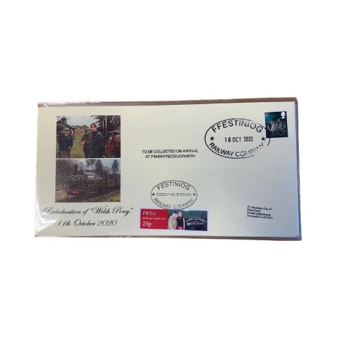 First Day Cover: Rededication of Welsh Pony