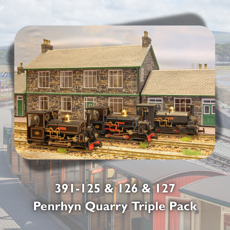 391-125 & 126 & 127 - A Penrhyn Quarry Triple Pack (No Sound)