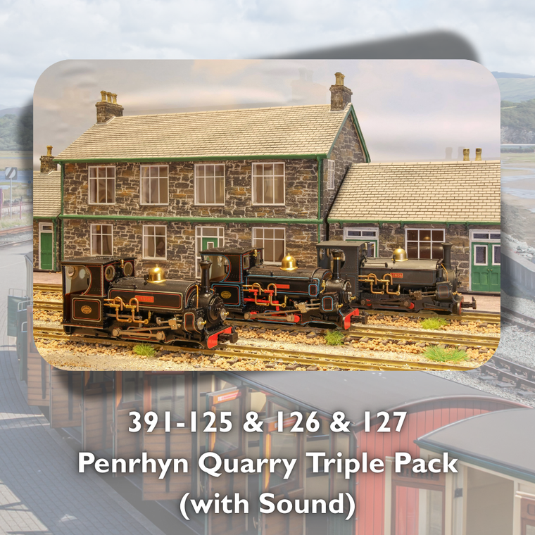 391-125SF & 126SF & 127SF - A Penrhyn Quarry Triple Pack (with Sound)