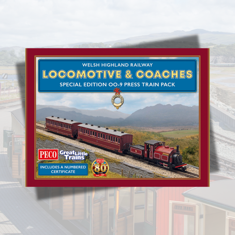 Peco: GR1005 - 'Palmerston' Locomotive & Special Edition OO-9 Press Train Pack