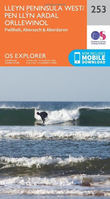 OS Explorer 253 Lleyn Peninsula West