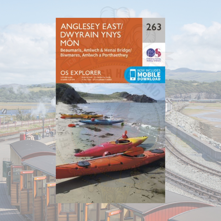 OS Explorer 263 East Anglesey