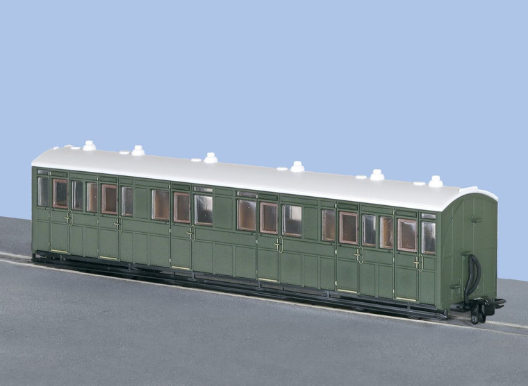 Peco: GR-401U Green Coach Unlettered