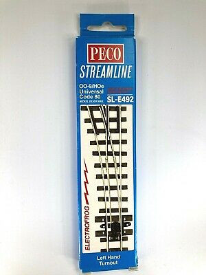 Peco: SL-E492 Left Hand Point