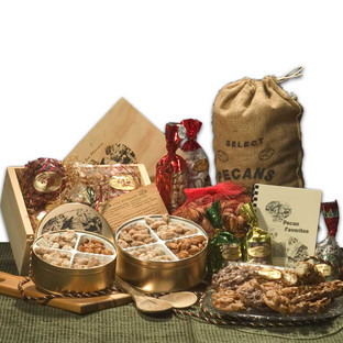 Custom Pecan Corporate Gift Boxes and Tins