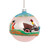 Cotton Mural Round Ball Christmas Ornament