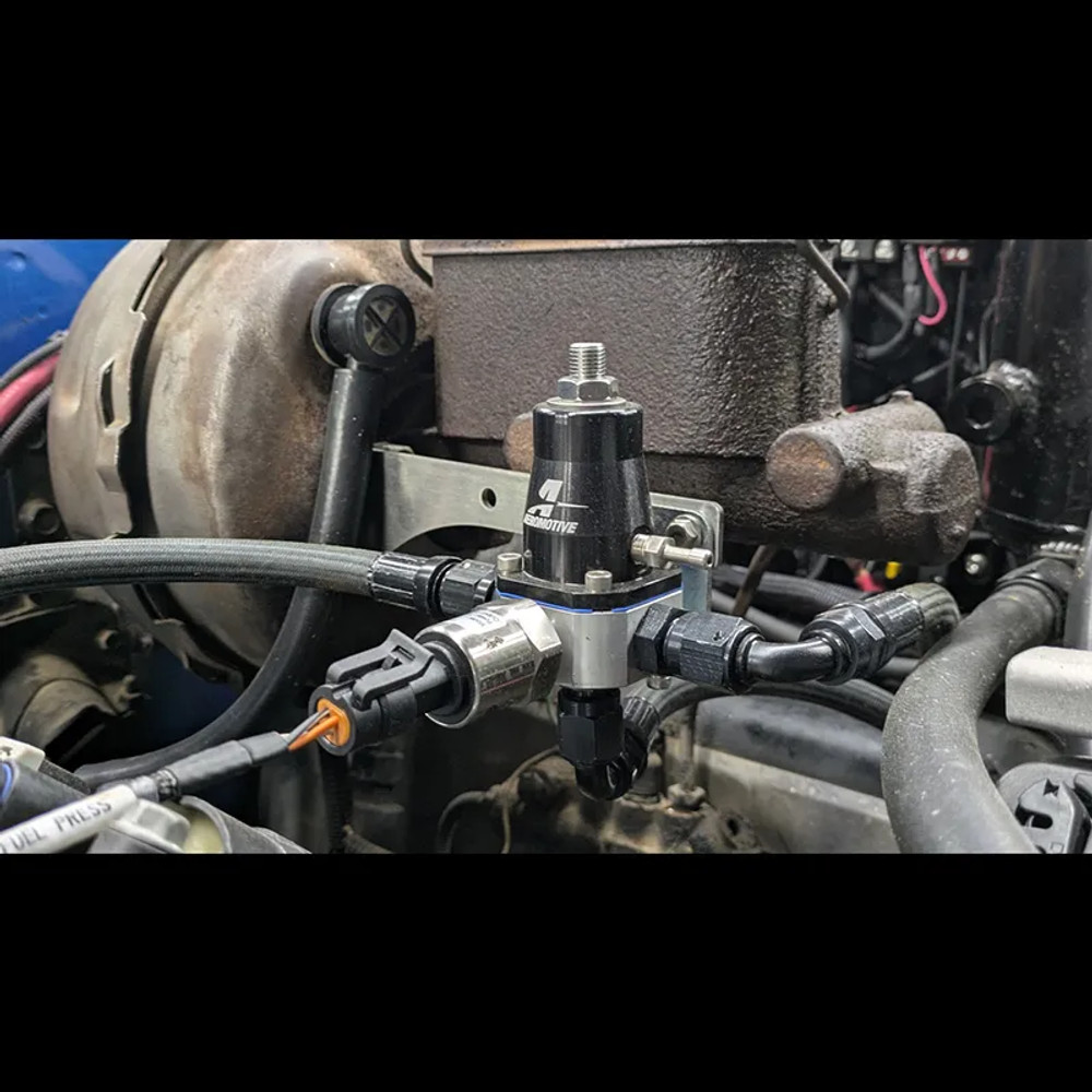 Master Cylinder mounting bracket for Aeromotive Compact Fuel Pressure Regulator