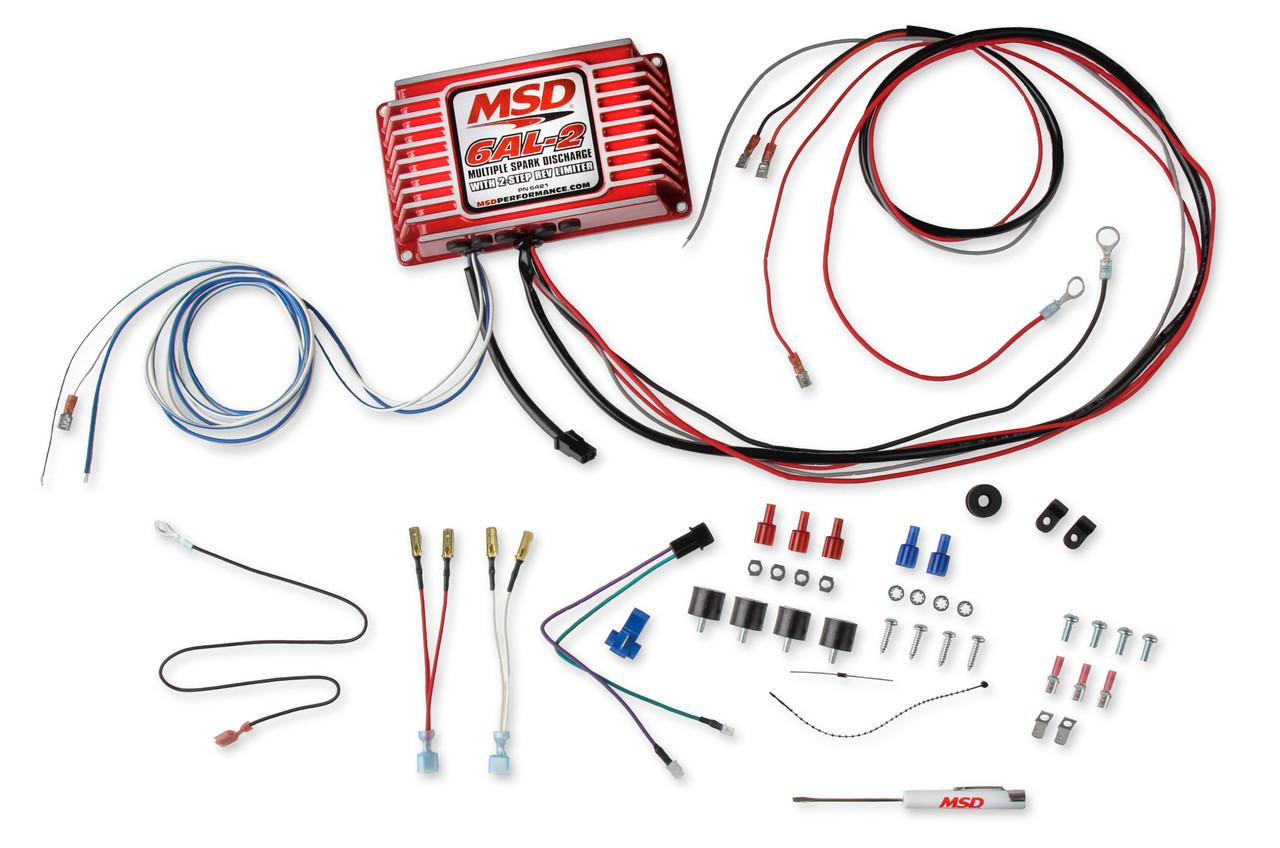 MSD 6421 6AL-2 Digital Ignition Box W/2-Step Rev Control