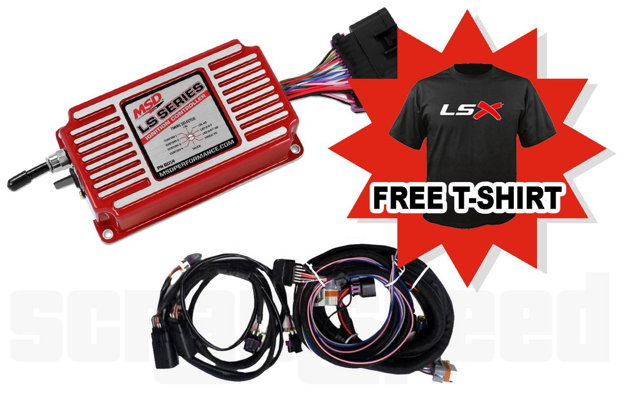 MSD 6014 Carburetor ignition control for LS engine