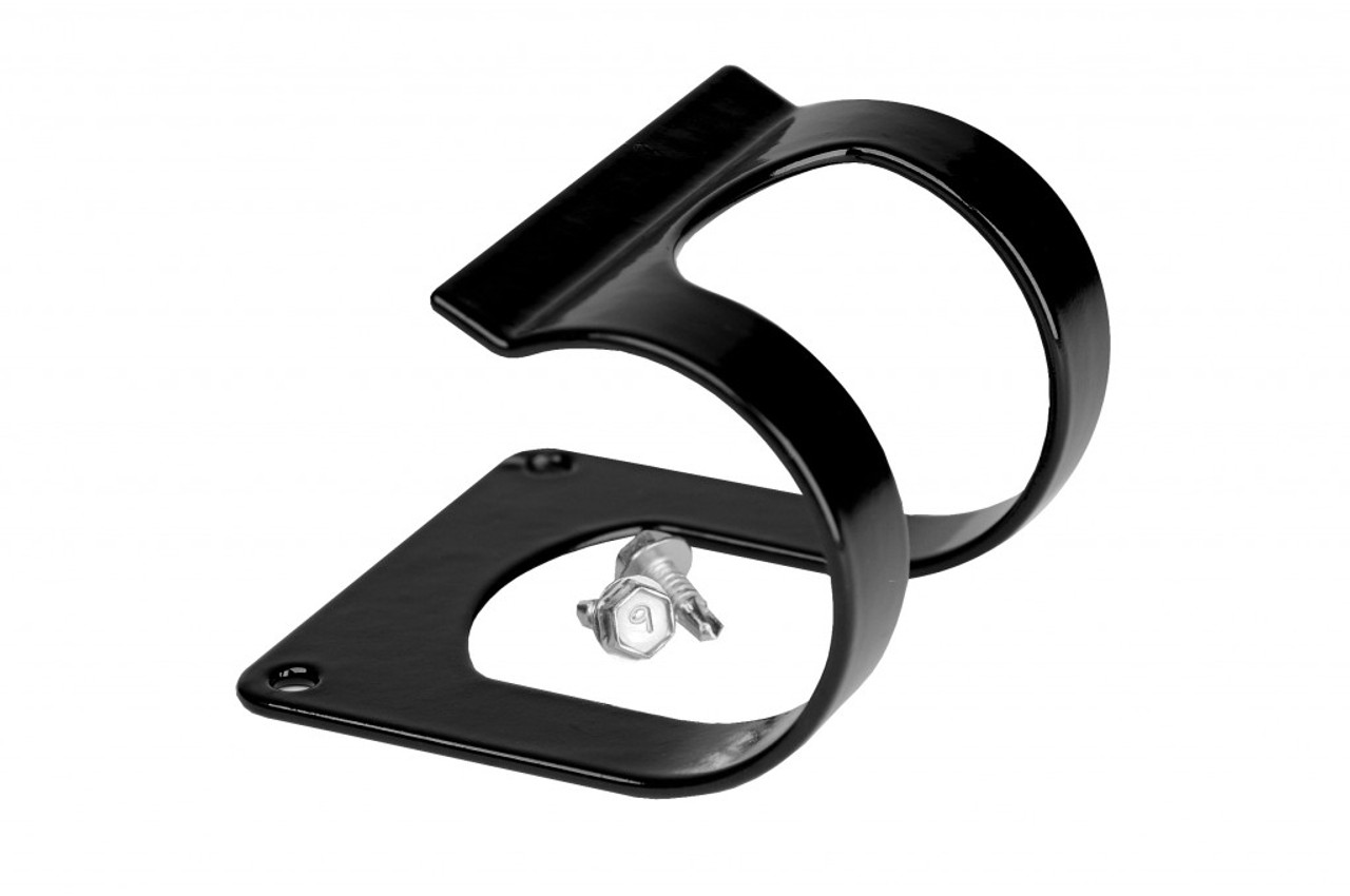 Aeromotive 12701 Filter Mounting Bracket, Black Spring Steel, Rubber Coated, Fits All 2" OD Filter Housings