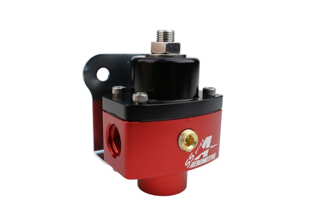 Aeromotive 13201 Carbureted Adjustable Regulator, Billet 2-Port AN-6