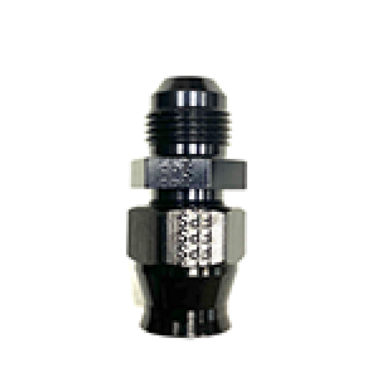 Fragola 892005-BL 6AN Male x 5/16" Tube AN Adapter Fitting , BLACK