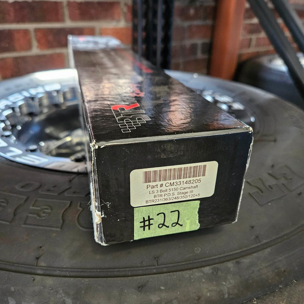 BTR LS 3 Bolt 5150 Stage 3 Cam
