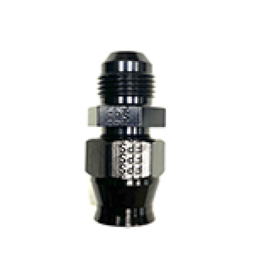 Fragola 892004-BL 6AN Male x 1/4" Tube AN Adapter Fitting, Black