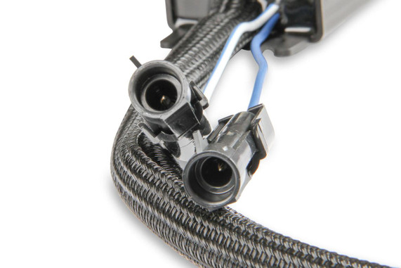 MSD 8733 2-Step Launch Control for GM LS Engines, close-up image showing the wiring and connectors of the performance automotive part.