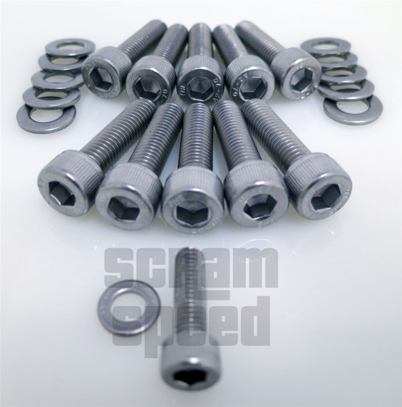 LSx Stainless Timing Cover Bolt Kit