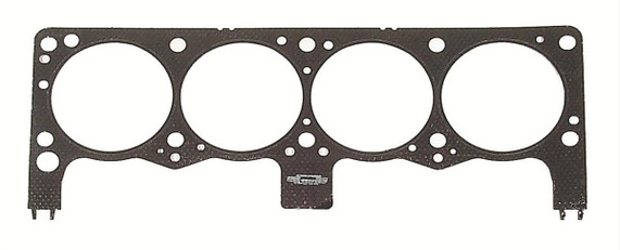 Scram Speed 1x Graphite Head Gasket for Small Block Mopar, high-performance engine head gasket with a .028 inch thickness and multiple bolt holes.
