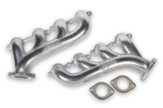 Hooker 8501-1HKR LS Cast Iron Exhaust Manifold Silver Ceramic Coated