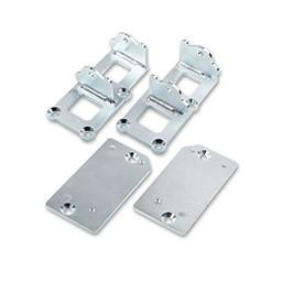 Hooker LS Swap Engine Mounting Brackets, metallic engine mounting brackets with plates for 67-69 Camaro and 68-74 Nova installation.