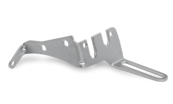 Holley Performance Parts – EFI, Intakes, & More THRO CABLE BRACKET LS THRO BODY, metal throttle cable bracket for LS throttle body.