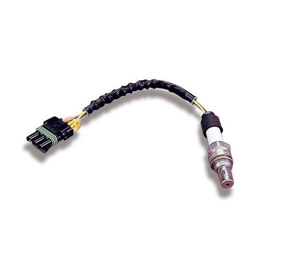Holley Performance Parts – EFI, Intakes, & More OXYGEN SENSOR, automotive oxygen sensor with wiring and connector for engine performance enhancement.