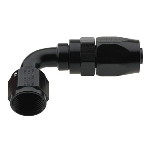 Fragola 229012-BL #12 X 90 PRO-FLOW HOSE END  BLACK