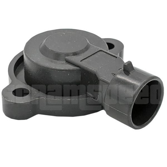 Scram Speed SNS104 LS 4th Gen Camaro TPS Throttle Position Sensor, automotive throttle position sensor with black plastic body and electrical connector for engine control.