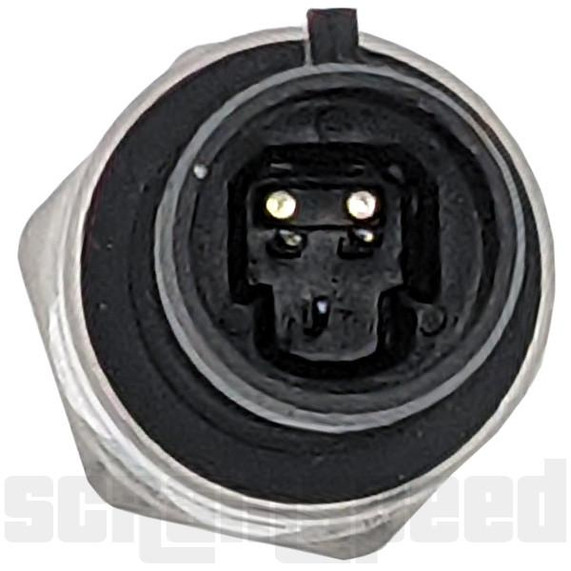 Scram Speed SNS130 5 BAR MAP Manifold Absolute Pressure Sensor, close-up view of the sensor's connector and sensor element in black and metallic colors.