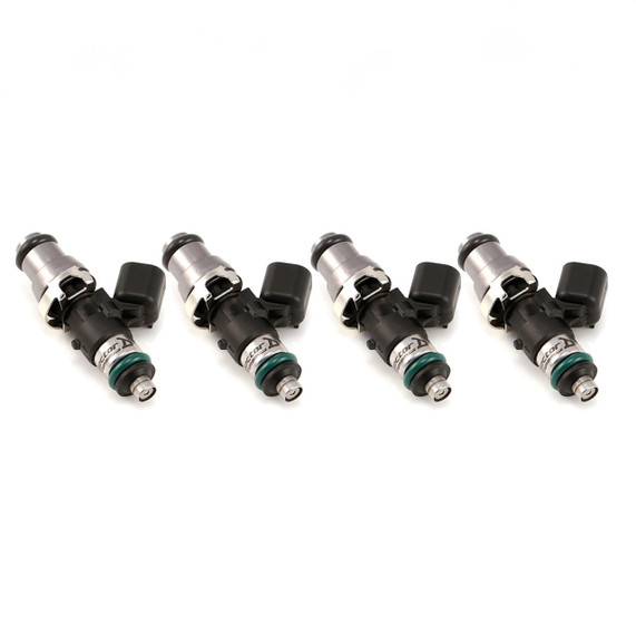 ID1300-XDS 1300.48.14.14.4 Fuel Injectors, 14mm (grey) adapters, set of 4