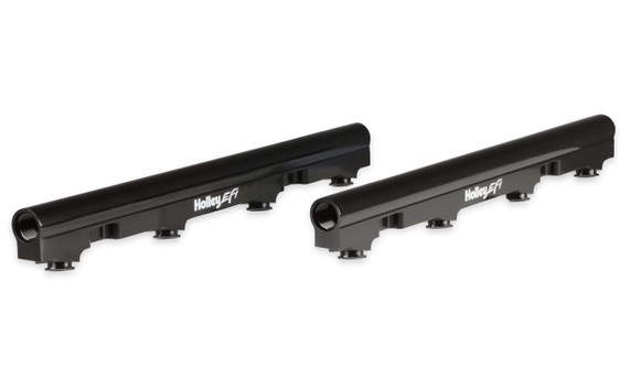 Holley 534-244 BILLET FUEL RAIL KIT FOR LS TRUCK INTAKE