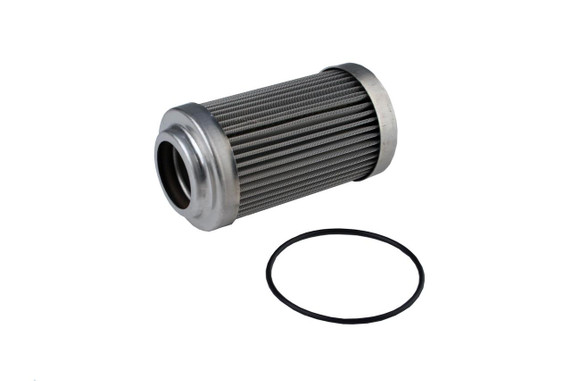 Aeromotive High-Performance Fuel System Parts Aeromotive 12635 Replacement Element, 40-m Stainless Mesh, for 12335/12343 Filter Assembly, Fits All 2" OD Filter Housings