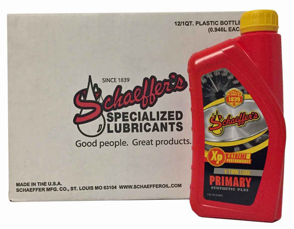 Schaeffers 024030 Extreme Performance Primary Lube SAE 30 (12 quarts/case)